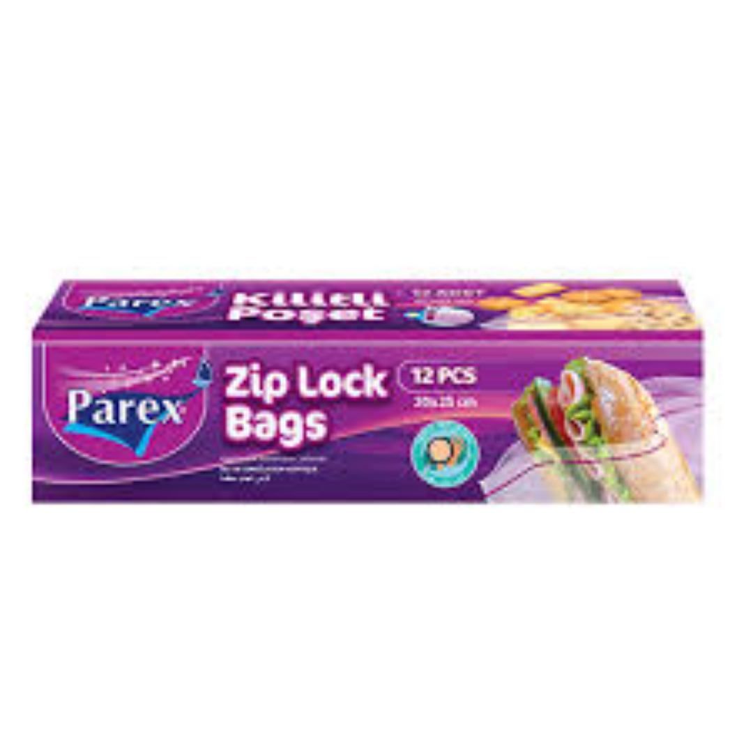 PAREX FREEZER BAG ZIP LOCK SMALL 12PCS